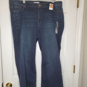 Lane Bryant NWT Size 22 Short Boot Cut Jeans